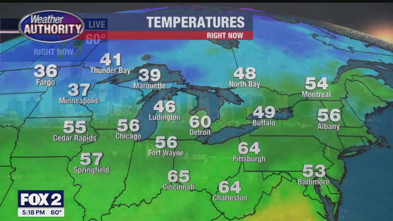 Cooler start to the weekend