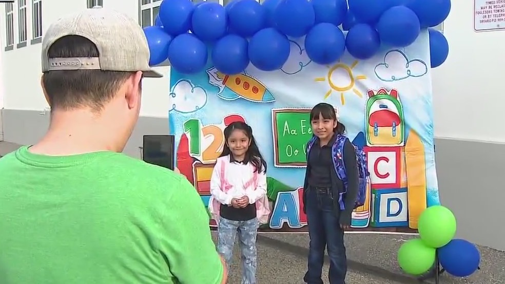 First day of school at Euclid Elementary