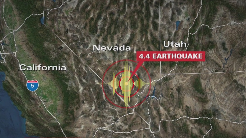 Earthquake, aftershock reported in Las Vegas