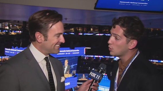 Comedian Matt Friend at DNC, Day 1