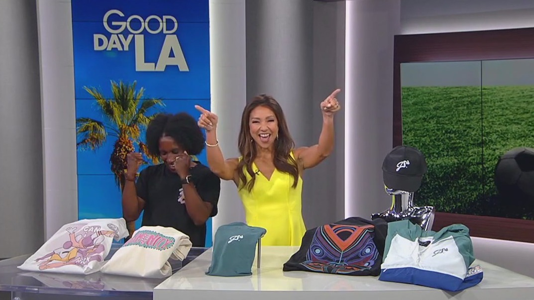 Angel City FC's Jasmyne Spencer visits GDLA+