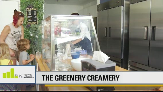 Unique downtown ice cream shop