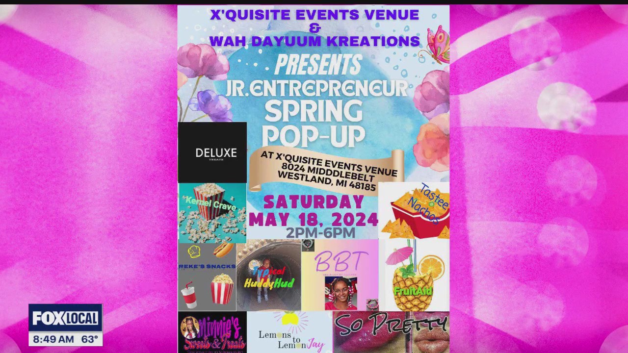 Bracelets by Tai'Lynn and Typical Huddy Hud show off latest collection pieces at Jr. Entrepreneur Spring Pop-Up