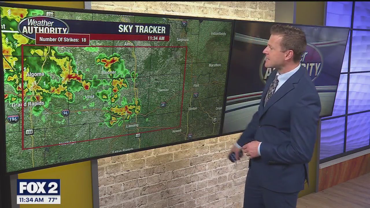 More late afternoon/evening storms