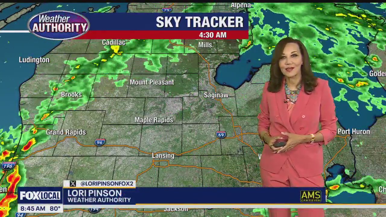 Warm & Humid Saturday