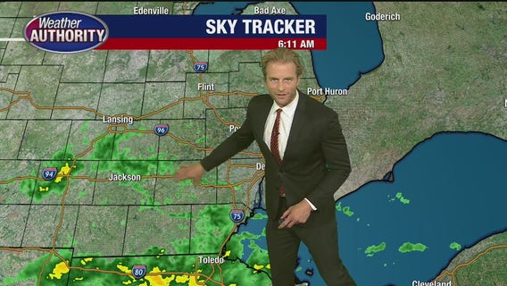 Lingering showers before dry day