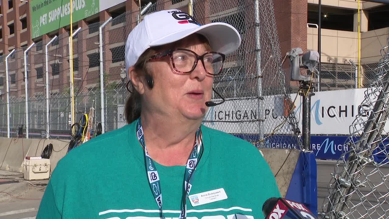 Grand Prix Day 2 in downtown Detroit