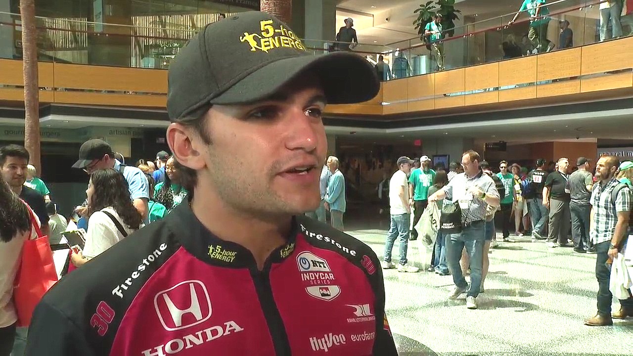 Racer Pietro Fittipaldi excited for first time at Detroit Grand Prix