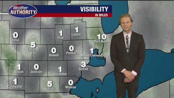 Warmer feel with fog to start the day