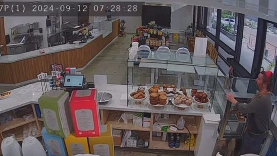 Surveillance video captures Malibu earthquake