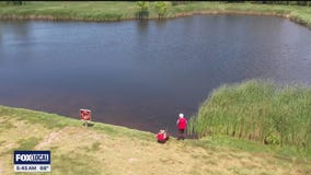 The WeatherDaddy teaches the Weatherboys to fish