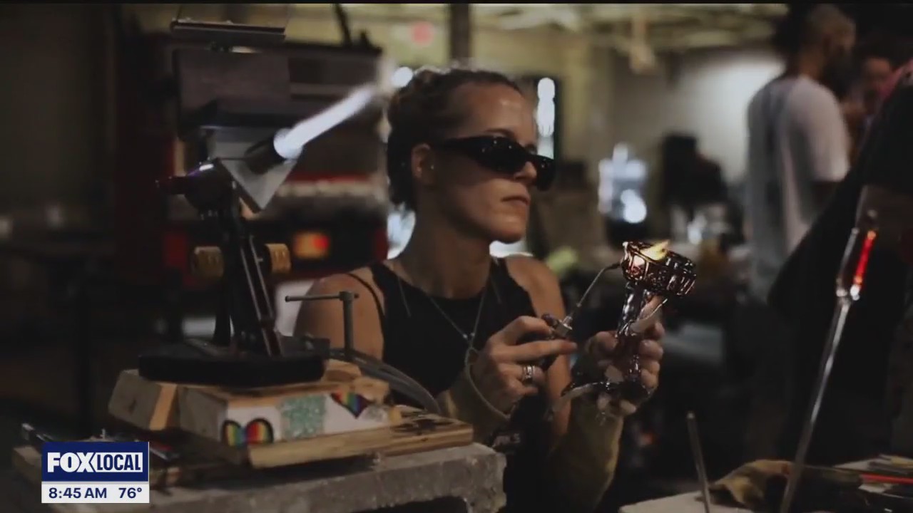 The Michigan Glass Project celebrates the 10th year of its Live Glassblowing and Music Festival