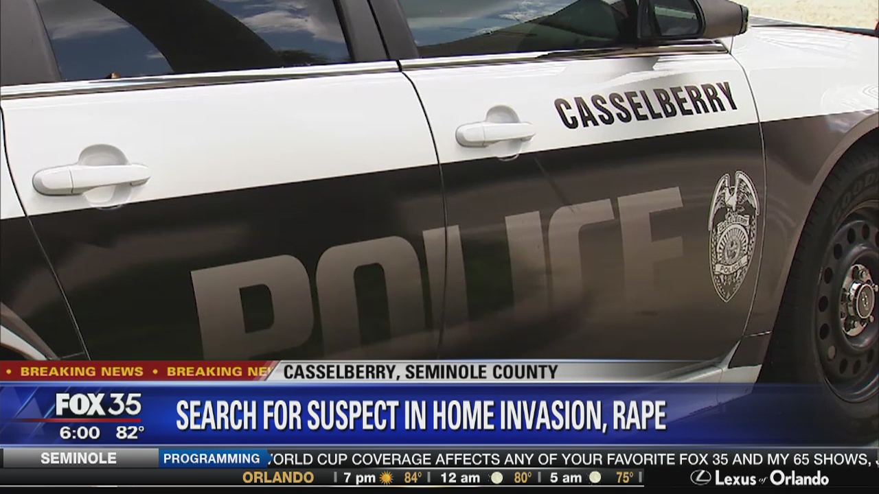 Search for suspect in home invasion, sexual battery | FOX 35 Orlando