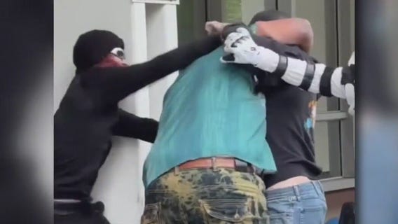 Brentwood post office fight caught on camera