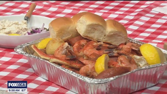 Beach side food with Hazel's