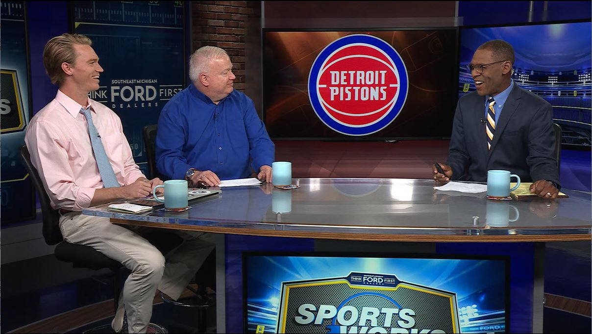SportsWorks - 6-30-24 -- Woody talking Pistons, Red Wings, Tigers & Rocket Mortgage with Wojo & Burchie