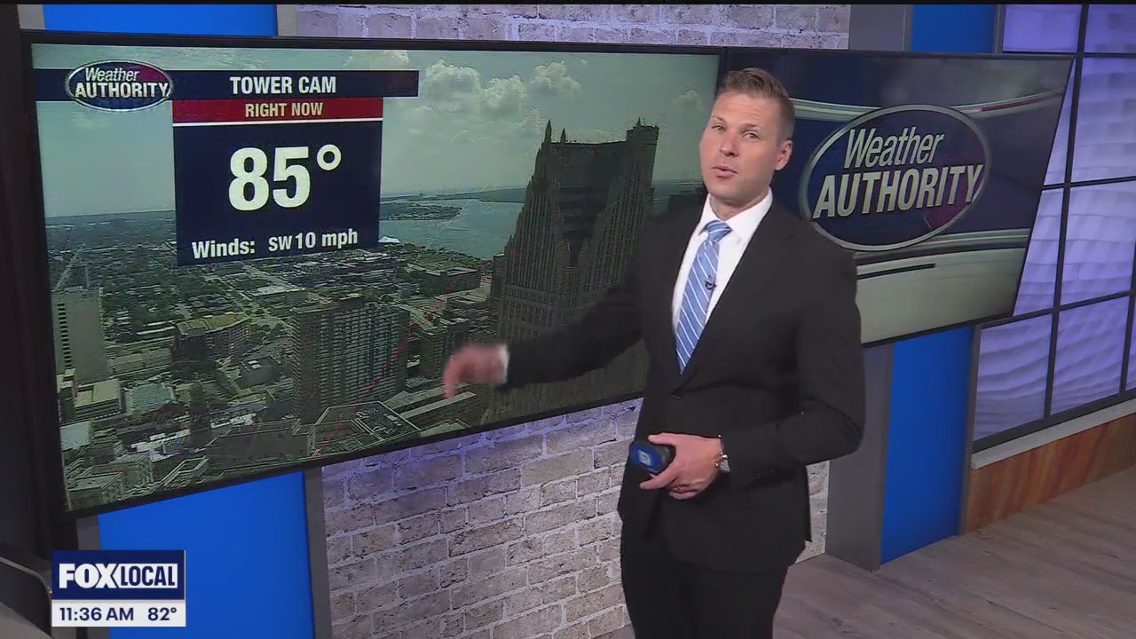 Some nighttime showers possible Monday night | FOX 2 Detroit