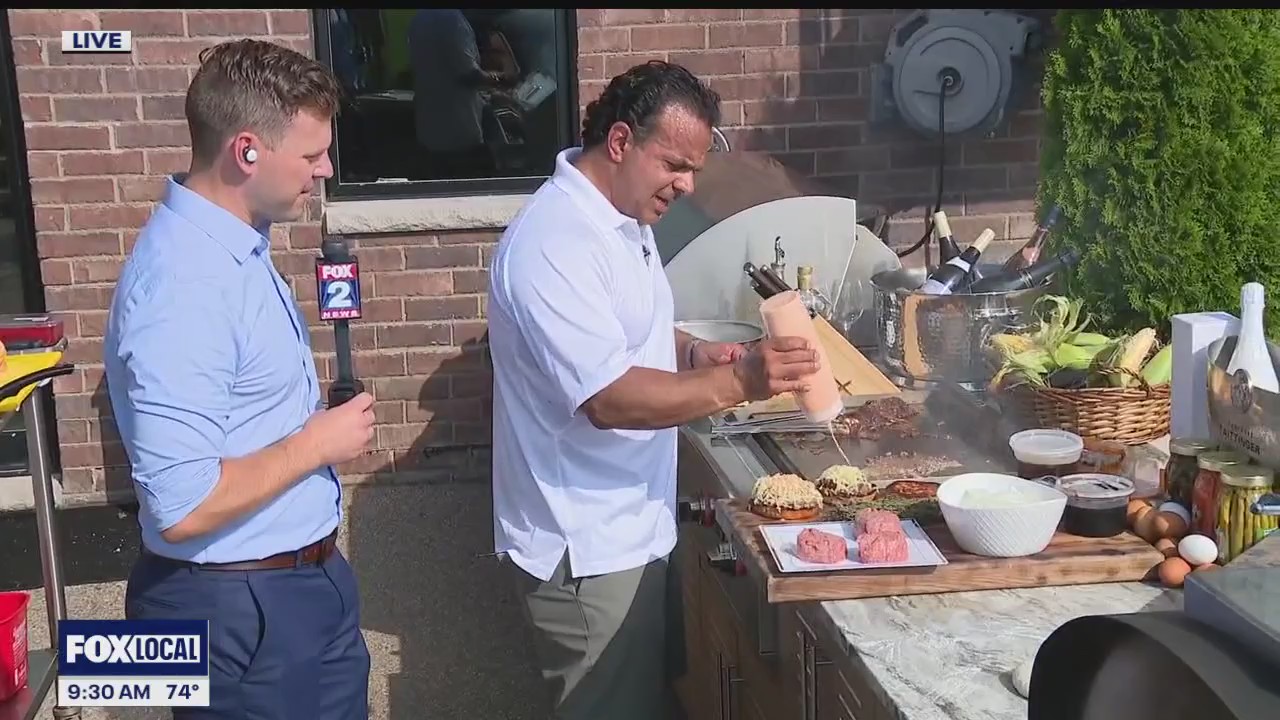 Chef Bobby shows how to elevate your burgers for the next cookout