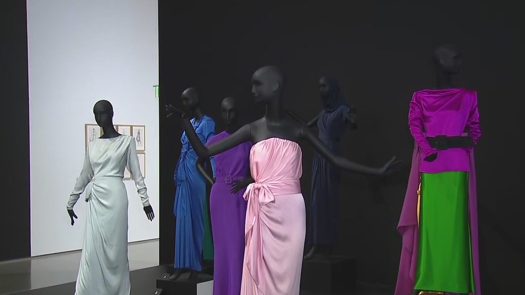 YSL: Line and Expression exhibit in Costa Mesa