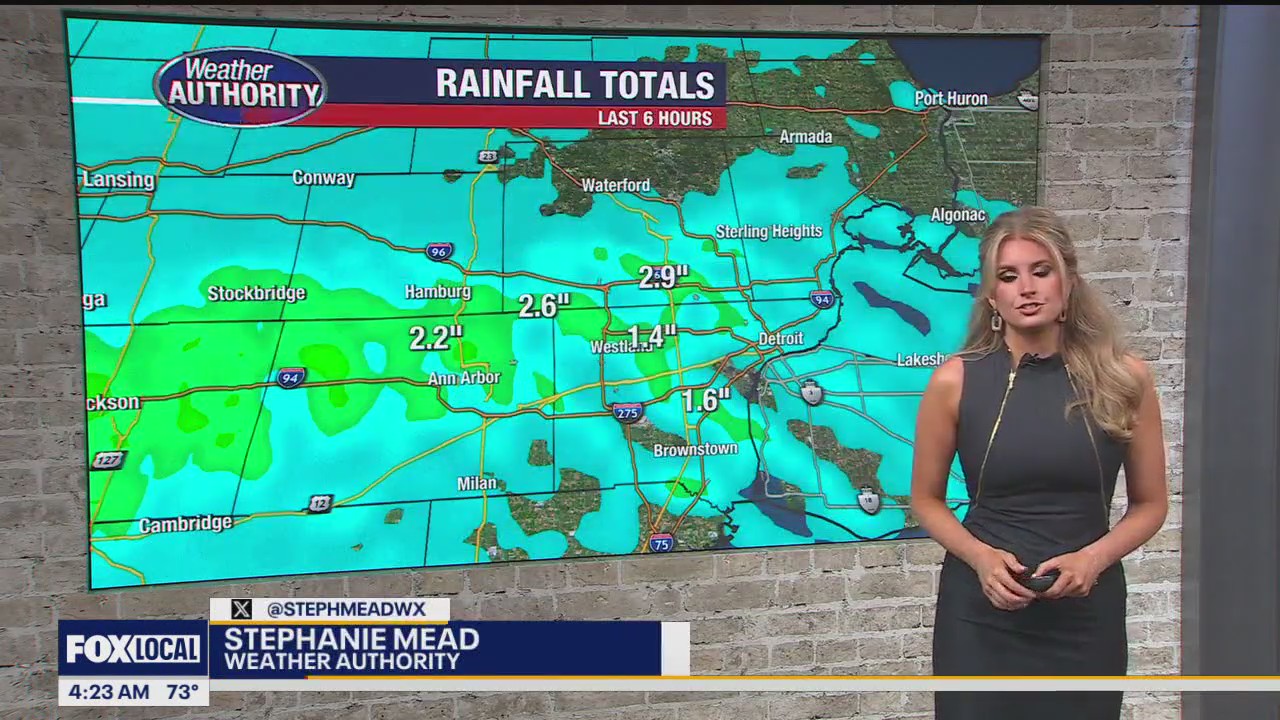 Spotty shower chances Tuesday | FOX 2 Detroit
