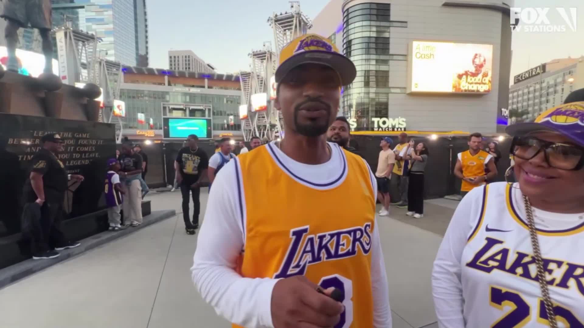 Laker fans share their excitement for season opener