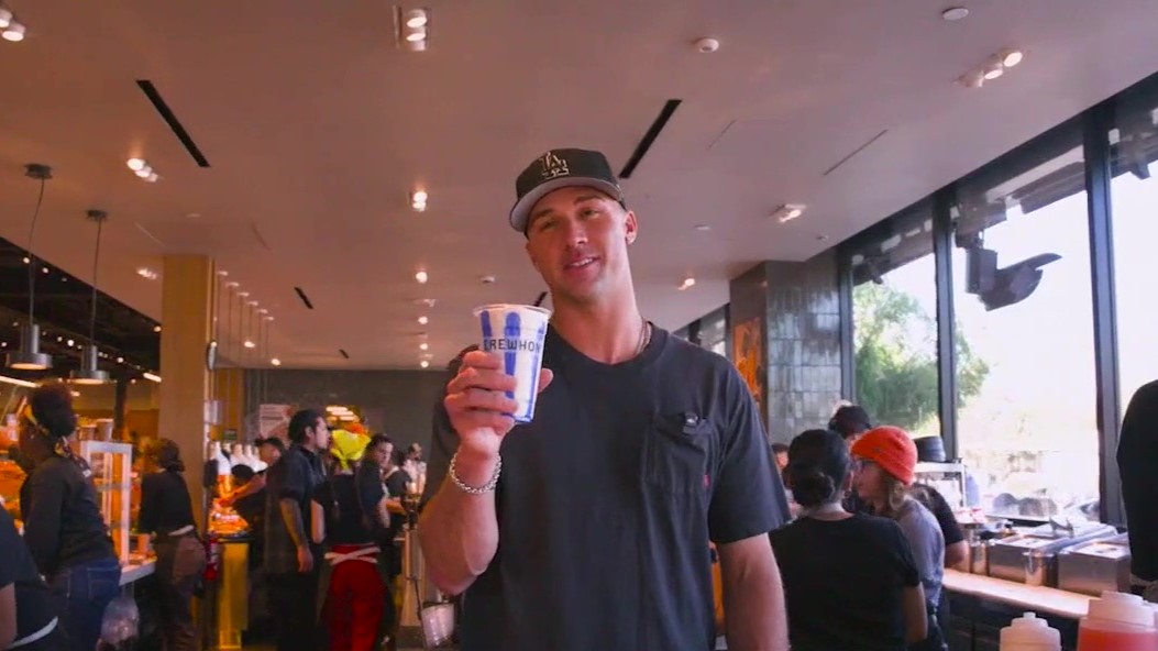 Jack Flaherty smoothie raising money for a cause