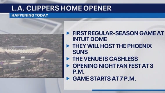 LA Clippers debut home opener at Intuit Dome