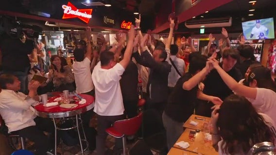 Ohtani fans in Tokyo react to Dodgers win