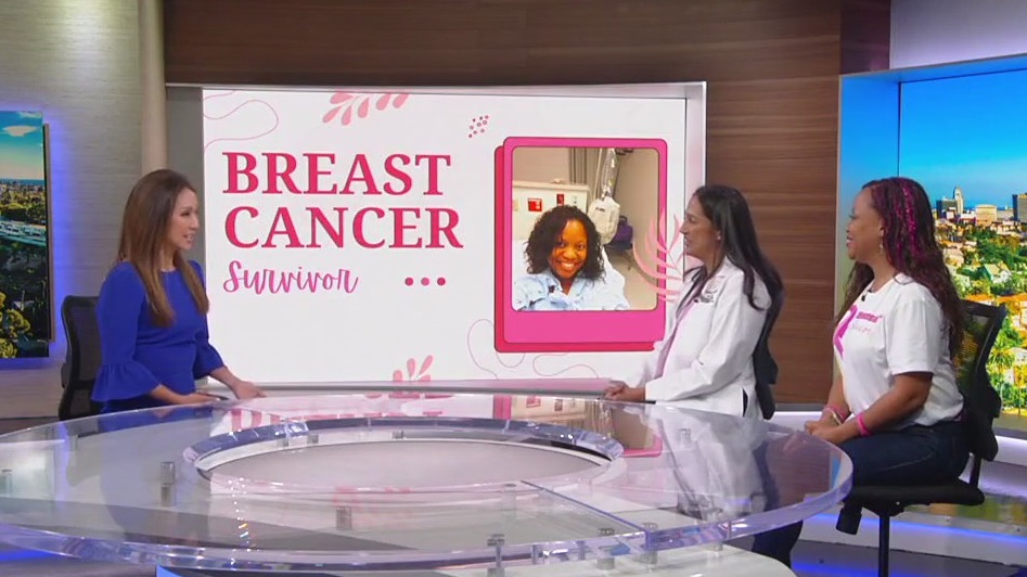 Breast cancer survivor encourages early testing