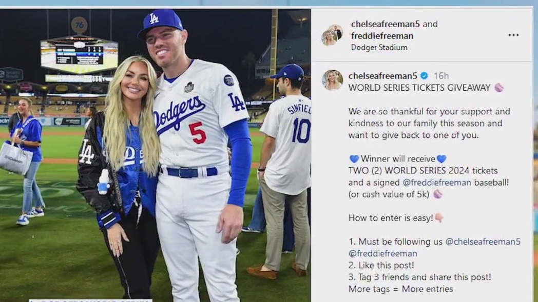 Freeman family giving away free World Series tickets