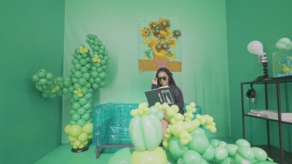 Inside the 'Balloon Museum' in Boyle Heights