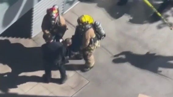 White powder thrown from Little Tokyo apartment