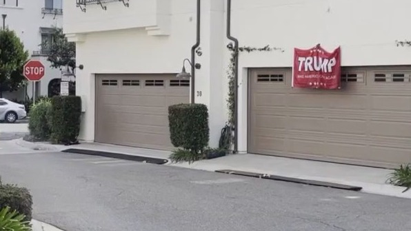 OC man says he was attacked over his Trump flag