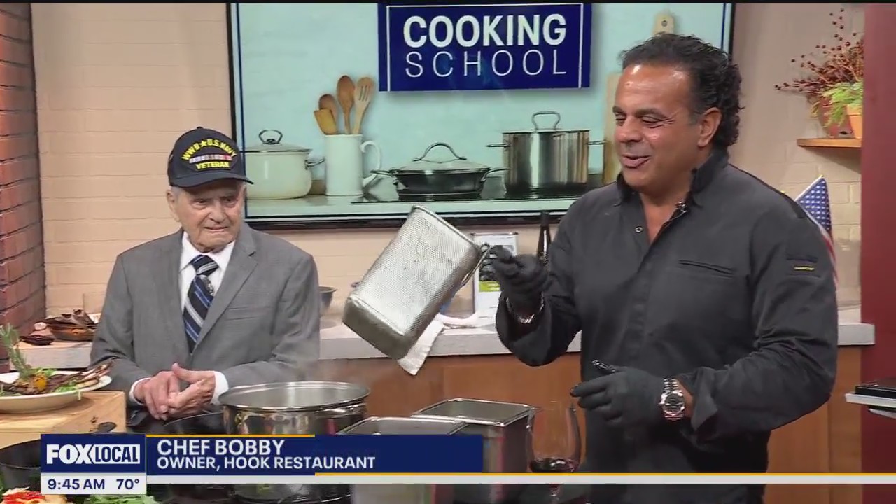 Chef Bobby cooking school segment
