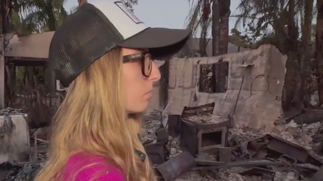 Fire burns Ventura County woman's home into ashes
