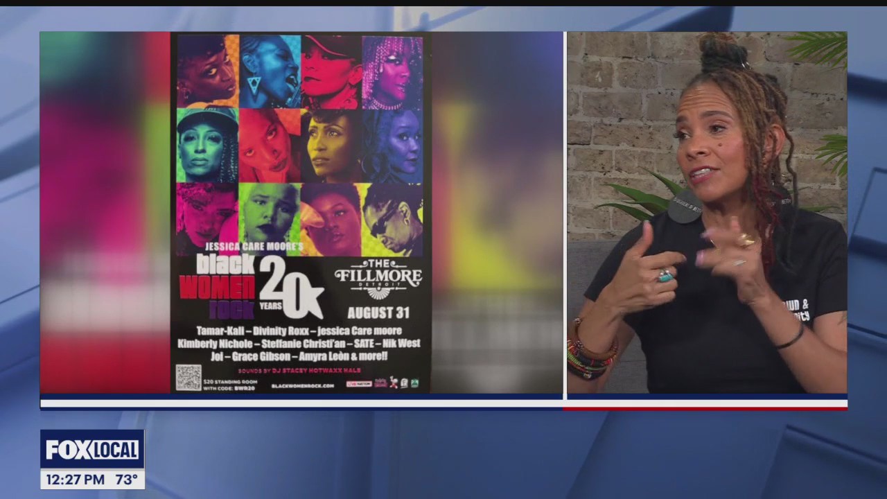 Detroit Poet Laureate Jessica Care Moore