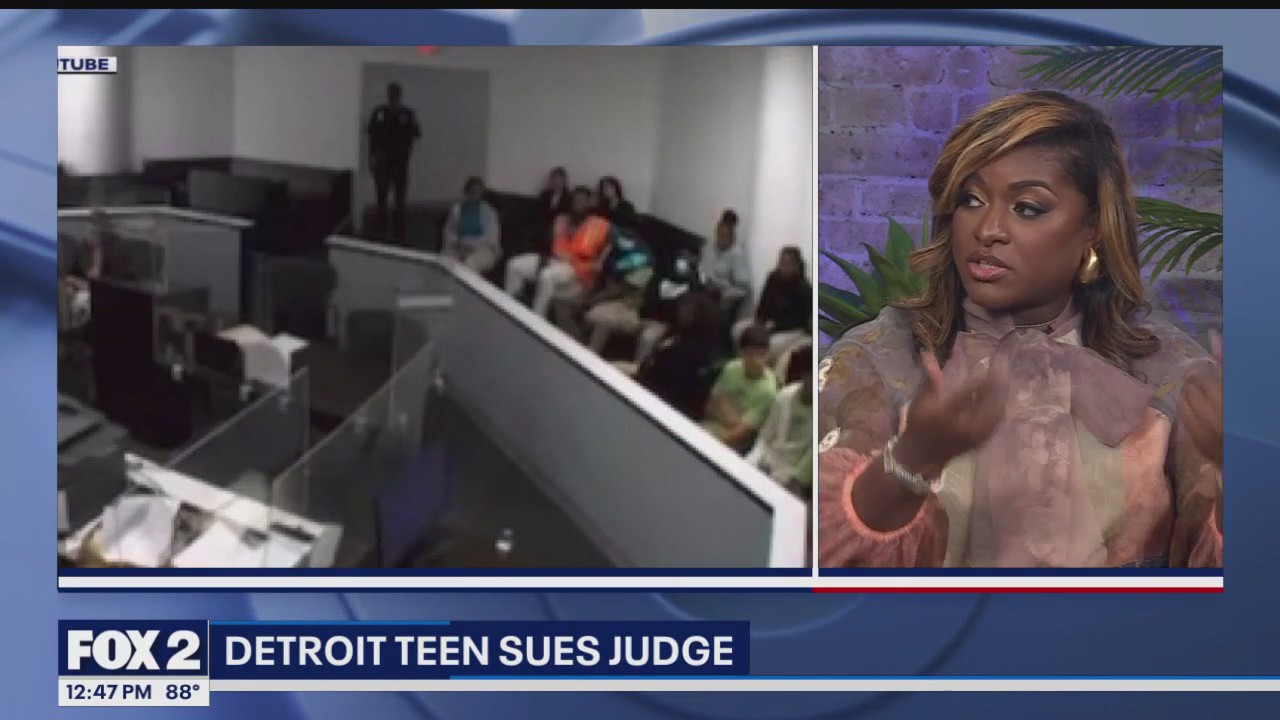 Detroit Teen Sues Judge