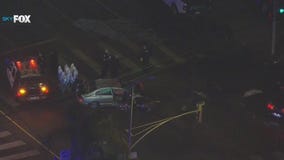 1 dead, 2 teens hurt in Boyle Heights crash