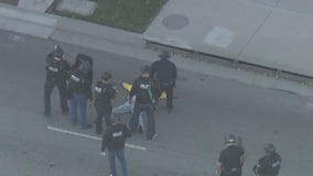 Homicide suspect surrenders in Gardena