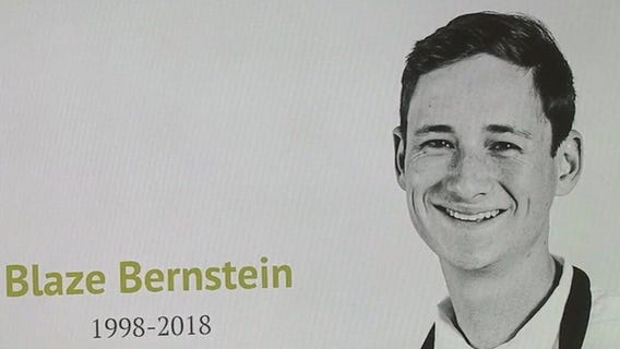 Blaze Bernstein's killer sentenced to life