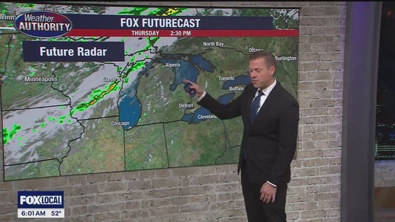 A gorgeous stretch of weather for three days