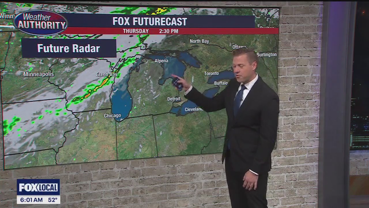 A gorgeous stretch of weather for three days