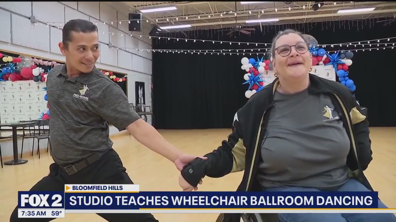 Local studio teaches wheelchair ballroom dancing