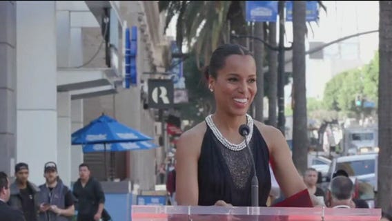 Kerry Washington receives star on Hollywood Walk of Fame