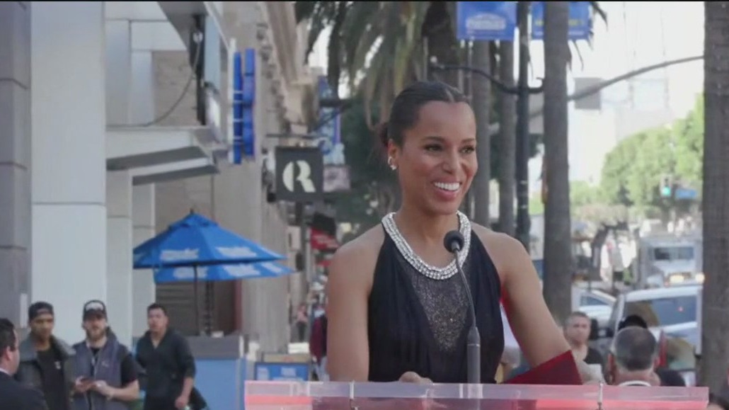 Kerry Washington receives star on Hollywood Walk of Fame