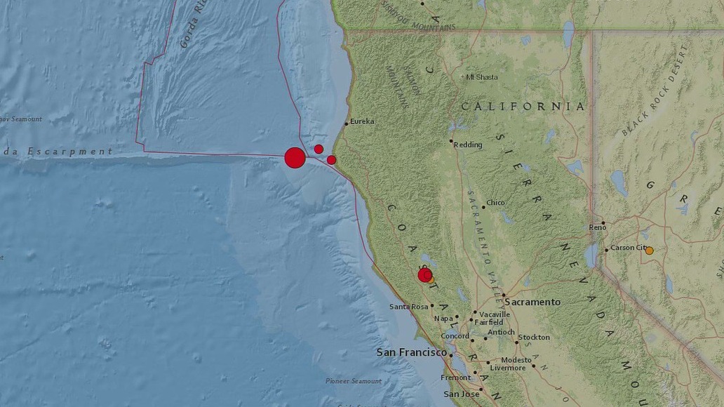 Earthquakes trigger tsunami warning in Northern California