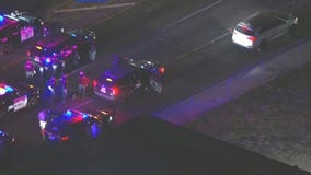 Standoff involving police chase suspect
