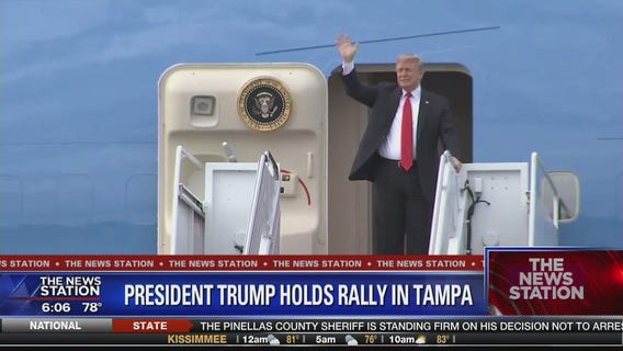 Trump in Tampa to rally for DeSantis