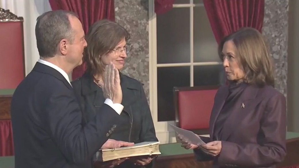 Adam Schiff sworn into Senate