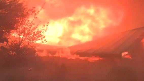 Damaging winds heading to LA County